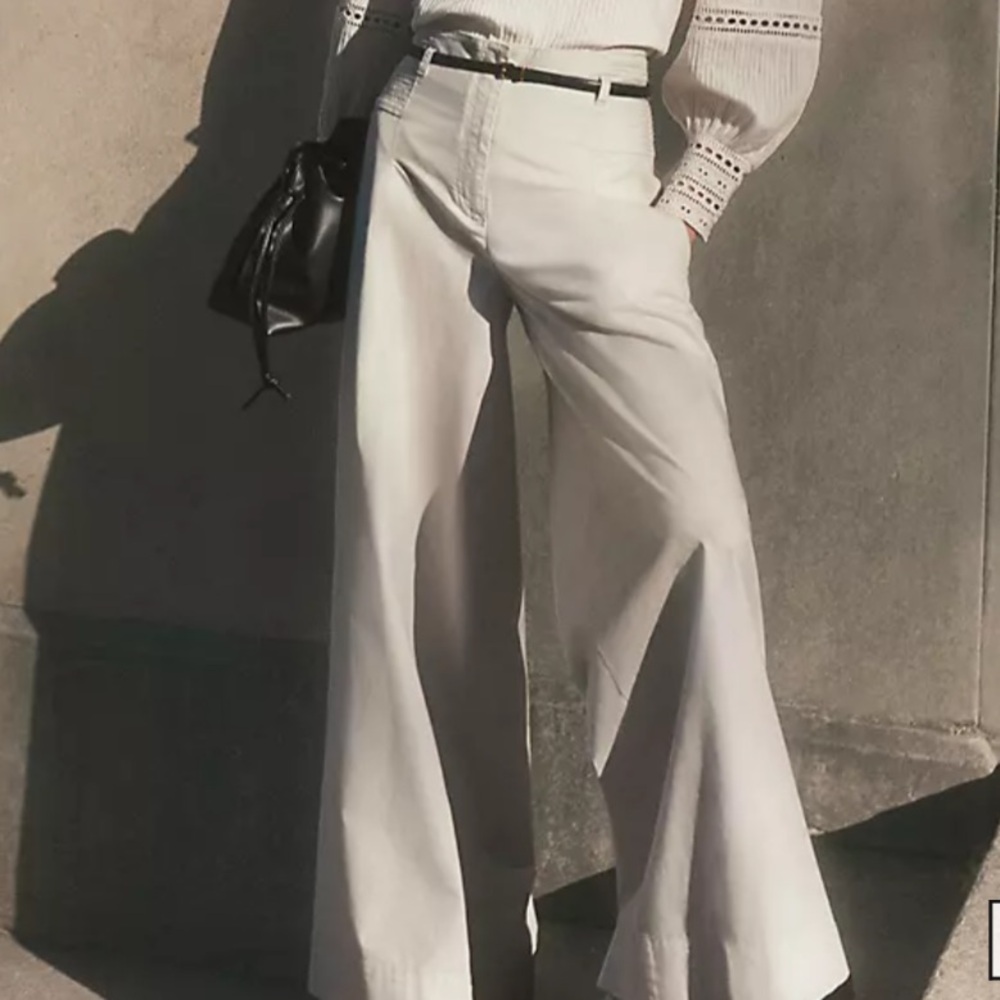 Ann Taylor Statement Wide Leg Pant - Picture 2 of 5